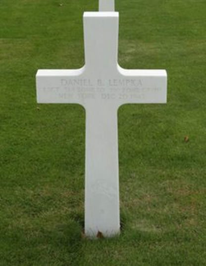 Daniel Barton Lempka Grave marker